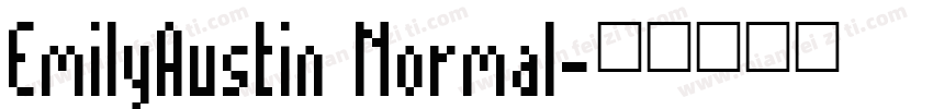 EmilyAustin Normal字体转换
